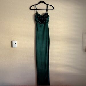 Windsor Deep Green Maxi Dress